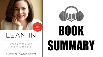 Book Summary |Lean In  By Sheryl Sandberg| Audiobook Academy