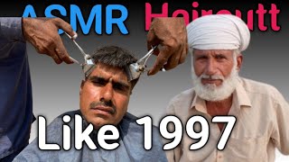 100 Year Old ASMR Fast Haircutting With Barber Old!![ASMR]