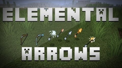 Minecraft: Mod Review: Elemental Arrows Mod