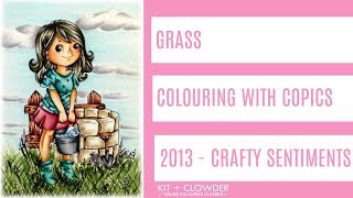 Kit and Clowder - Copic Tutorial - Grass
