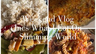 Weekend Vlog Inc What I Eat On Slimming World 10th to 12th May 2024 | Life With Kaz