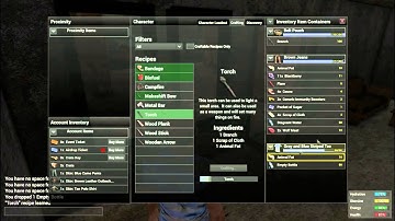 H1Z1 Crafting: Torch