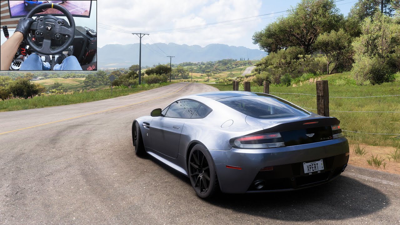 Aston Martin V12 Vantage S - Forza Horizon 5 | Thrustmaster TX