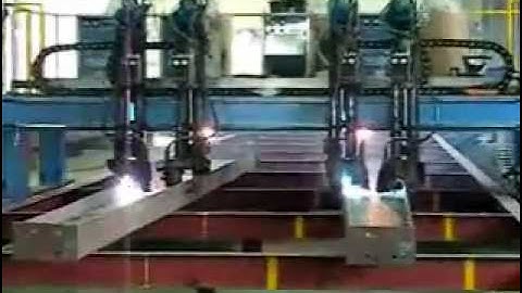 [KOTEC SYSTEM] 4-Pole PEB Beam Welding Machine - South Korea