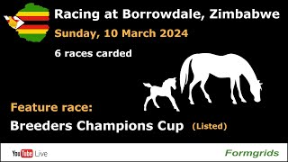 Zimbabwe horse racing on Sunday, 10 March 2024.