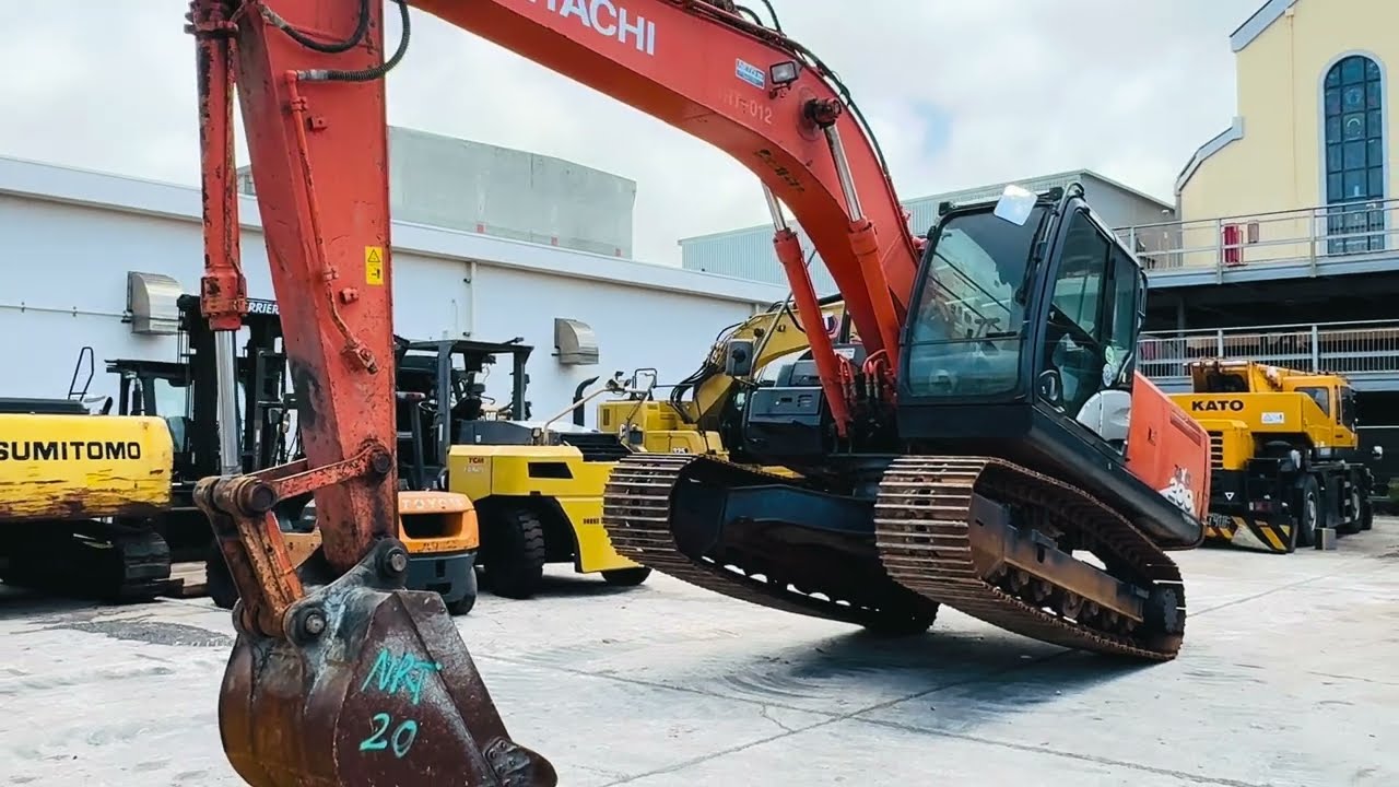 HITACHI】ZX200-6＃502325(2018Year-Piping&Crane) - YouTube