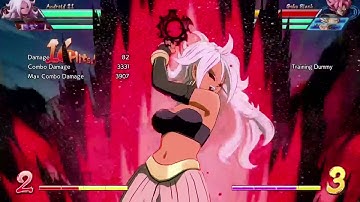 DBFZ - A21 BlockString Concepts Using a Beam Assist