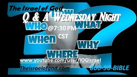 IOG - Wednesday Night Q&A 12/21/22