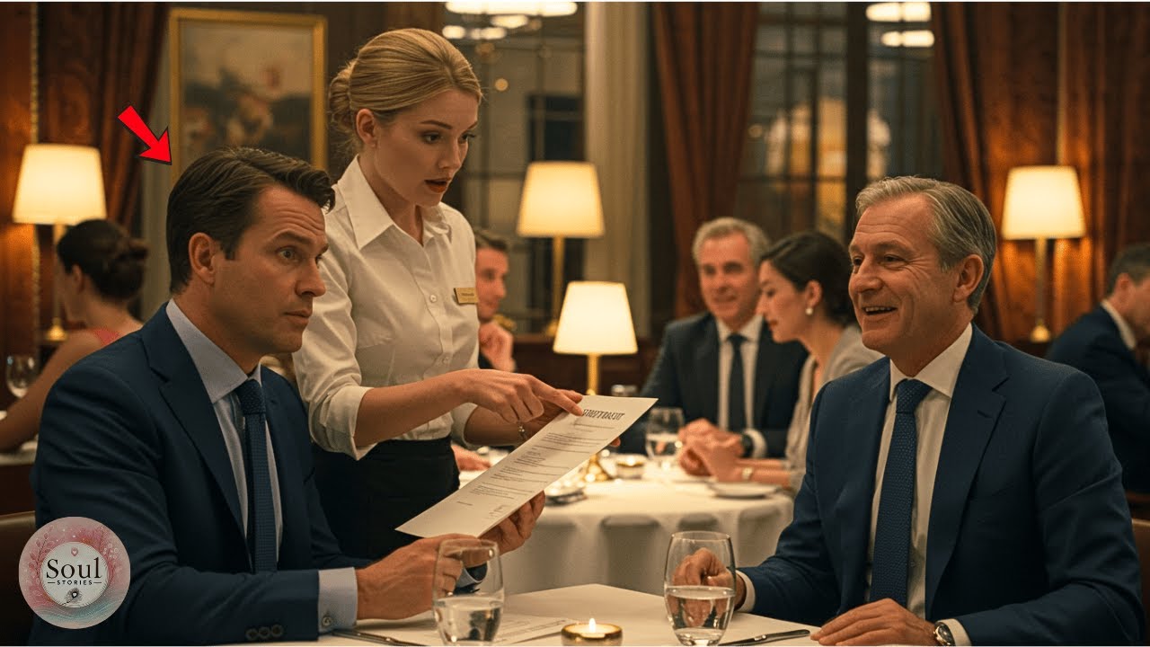 “You Work Here to Seduce Me?” — CEO Mocked the Waitress. Then She Spoke French and Closed His Deal!