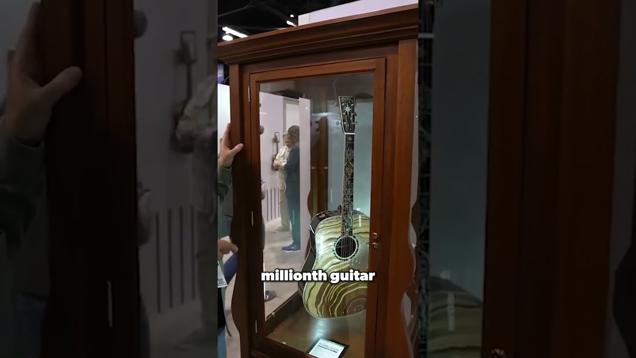 Martin's 3,000,000th guitar! 🤩 #guitar #martinguitar
