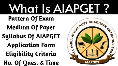 What Is AIAPGET ? || Pattern Of Exam || Application Form || Eligibility Criteria || Being Doctor