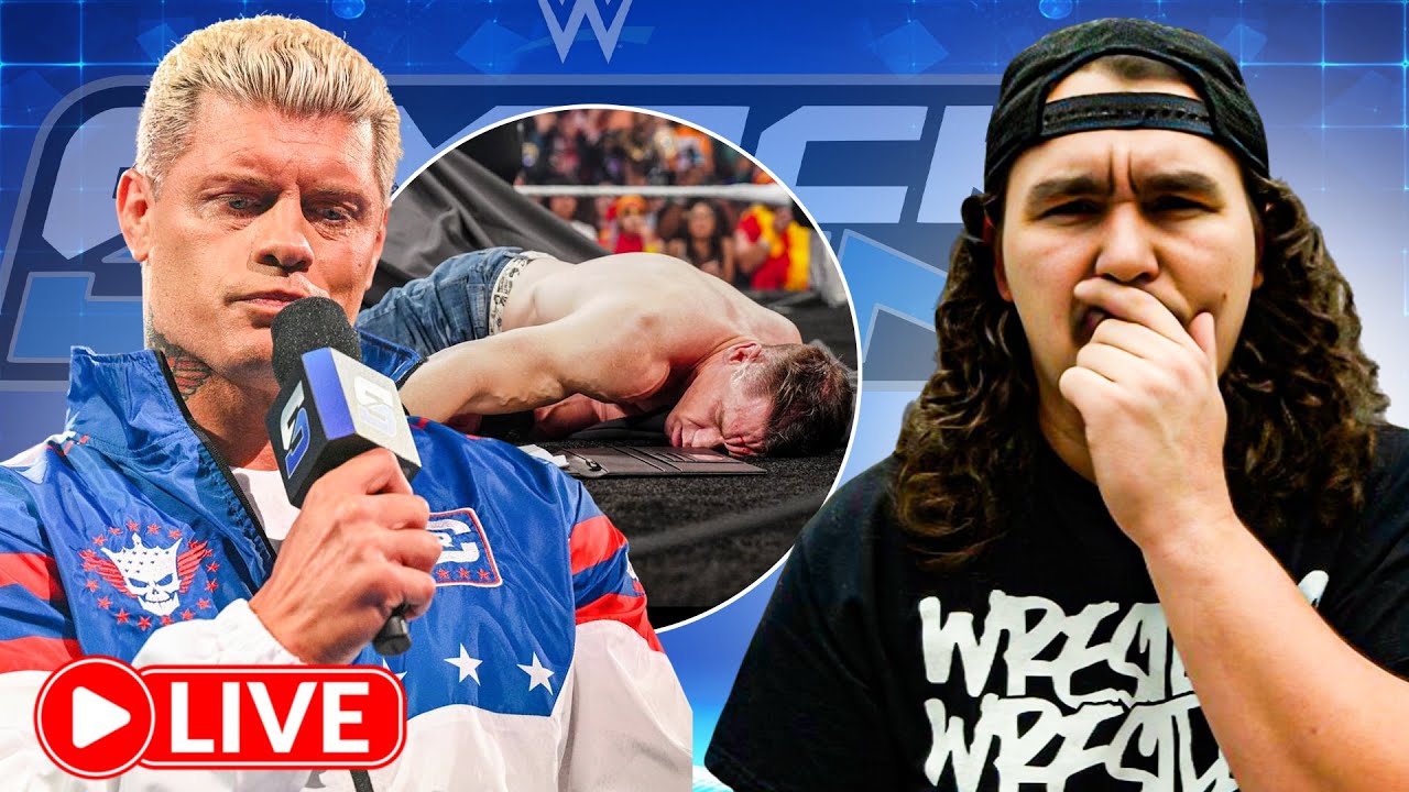 🔵 CODY RHODES & JOHN CENA ONE FINAL TIME|SMACKDOWN WATCH ALONG 8/1/2025