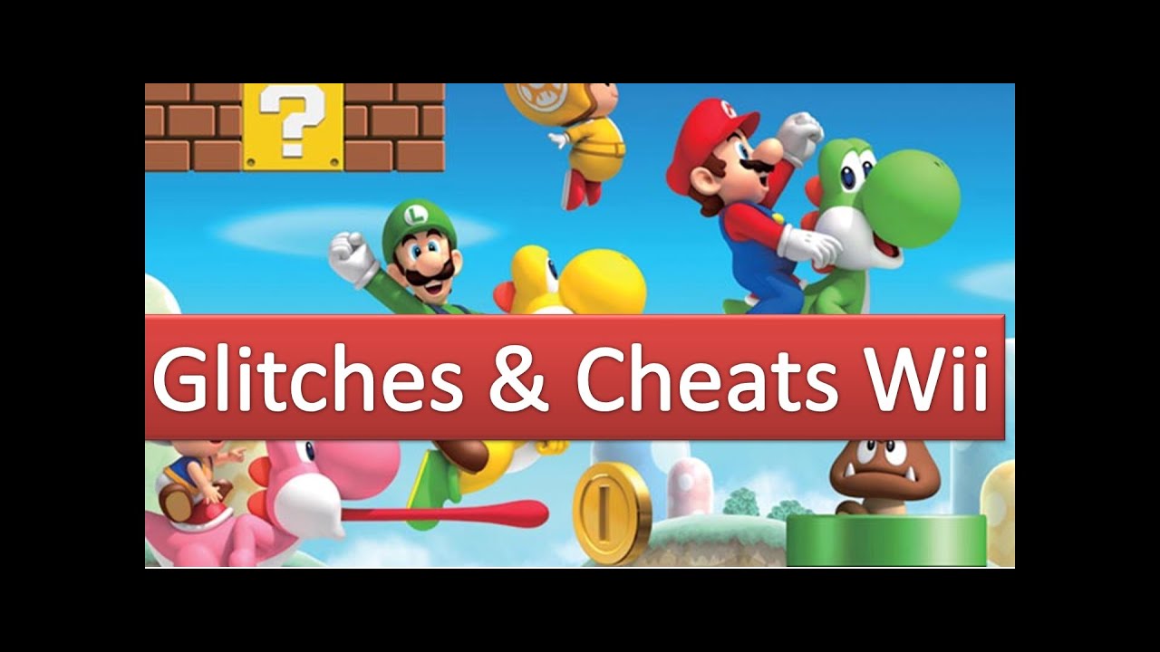 how to get cheats on new super mario bros wii