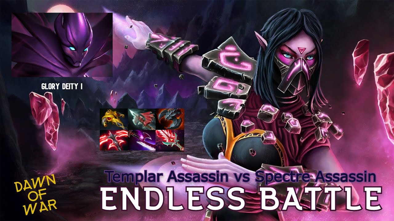 TEMPLAR VS SPECTRE - WHO IS REAL ASSASSIN? | Dawn of War Dota 2 #1