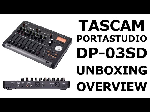Tascam DP-03SD Review – A Powerful Portastudio Recorder 1