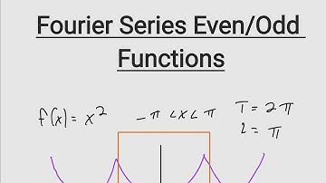 Fourier Series: Even/Odd Functions | PDE