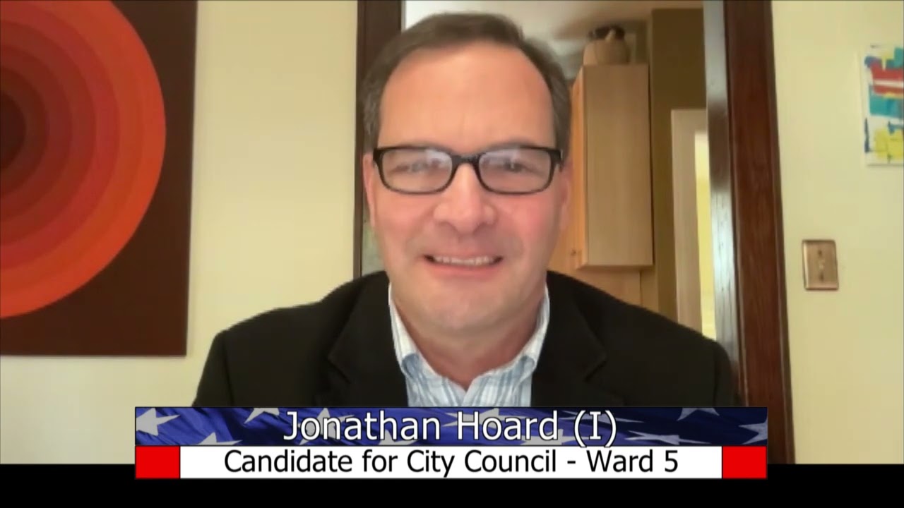 Candidates Comment, Ann Arbor City Council 2022 – Jonathan Hoard, Ward 5