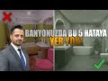 Banyolarda En Sık Yapılan 7 Büyük Hata – Emirhan Gül