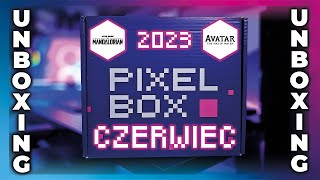 Pixel-Box Czerwiec 2023 - Avatar Istota Wody i The Mandalorian - Mystery Box - Unboxing