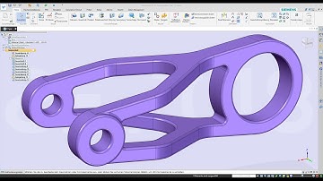 Solid Edge Tutorial #7 - overlapping sketches