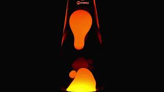 [12 HOURS] Meditation Music + Orange Lava Lamp – Slow TV Night Light for Sleep &amp; Relaxation