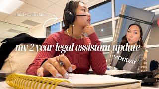 My 2 Year Legal Assistant Update | What's Changed, Building Confidence, LSAT Prep, + Law School