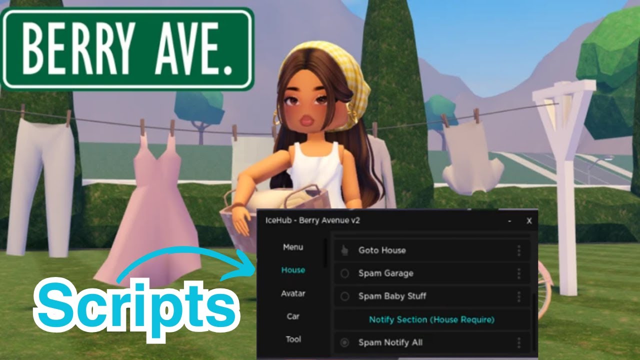 Berry avenue rp script auto farm auto money esp pastebin youtube