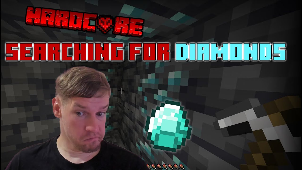 Day 2 and already digging for diamonds? attack's Hardcore Minecraft ...
