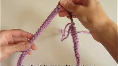 Tricoter en rond avec des aiguilles circulaires