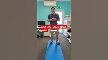 The QL Muscle Stretch That Ends Chronic One-Sided Back Pain! #backpainexercises #backpain