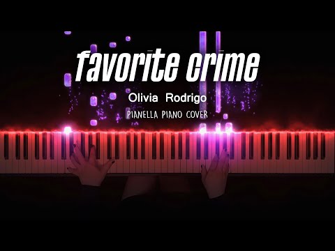 favorite crime (Piano Sheet) - Olivia Rodrigo