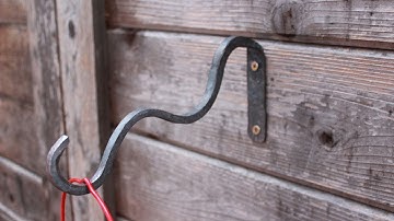 Forging A Lantern Hanger