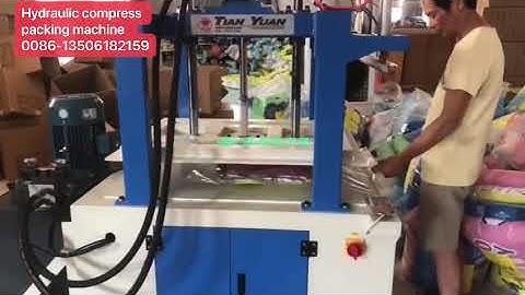 HFD-888 Hydraulic compress packing sealing machine for pillow cushion mattress sponge mats