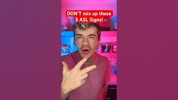 You don’t wanna mix these signs up 😭 #ASL #americansignlanguage #signlanguage #learnsignlanguage