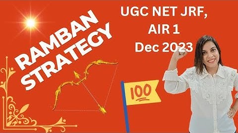 Dec 2023 UGC NET JRF की रामबाण Strategy | Navdeep Kaur