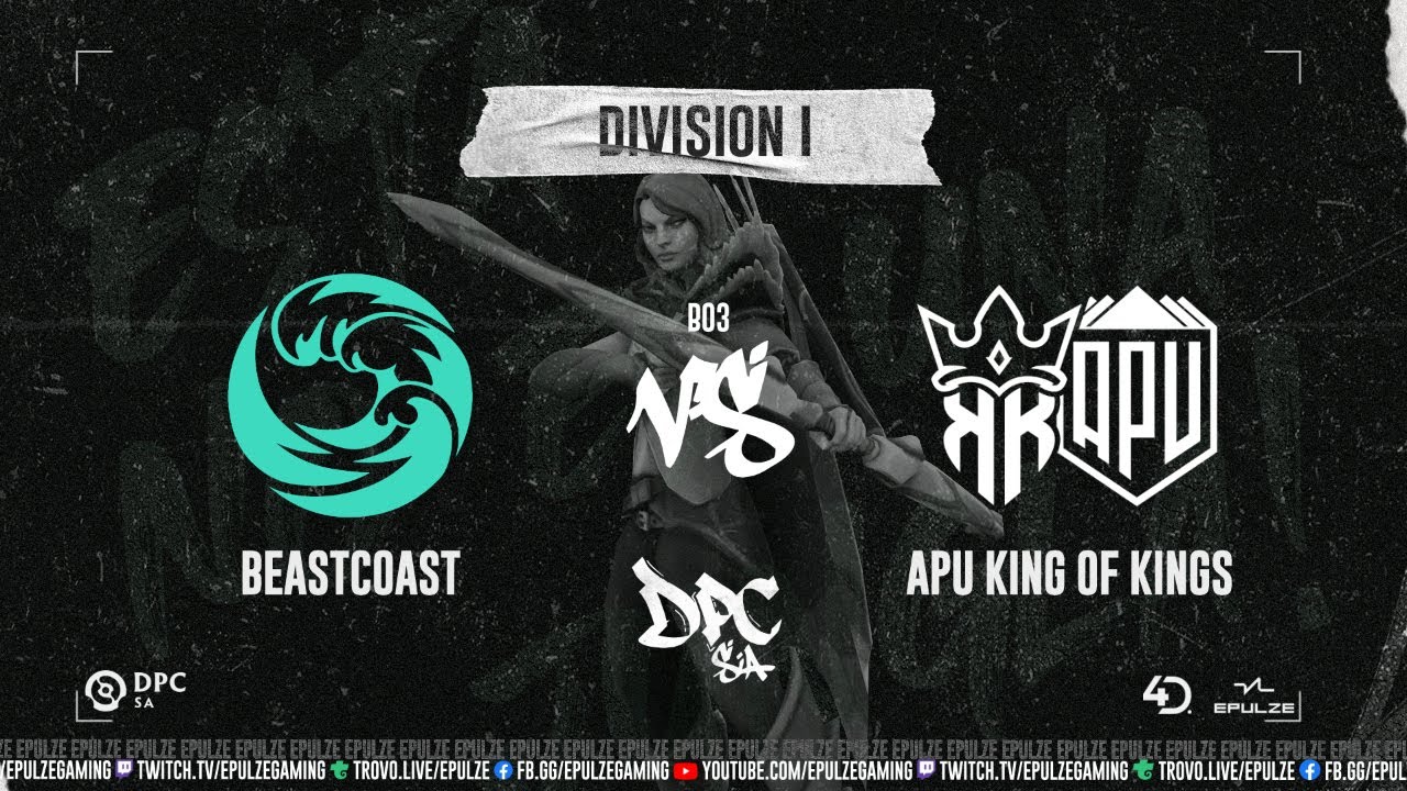 Game 2 | APU King of Kings vs. beastcoast | SA DPC Division I | Gareth & TrentPax