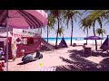 Tropical beach anbiance, relax by feeling the sea #oceanwaves #tropicalbeach 