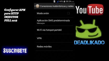 Configurar APN para HTTP INJECTOR full 2018