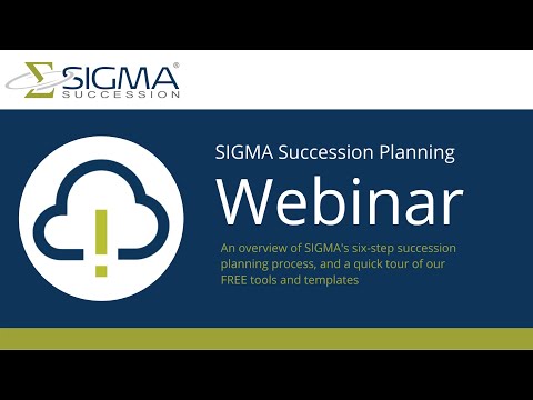 Succession Planning Webinar