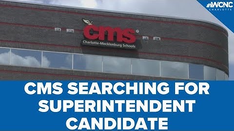 CMS searching for superintendent candidate