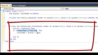 Ejercicio de Visual Basic 7