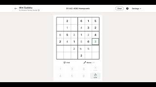 LinkedIn Mini-Sudoku Answer Today | 20 May 2026 - Puzzle #282 screenshot 4