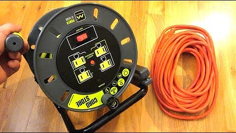 MasterPlug Cord Reel | Demo and Review | Extension Cord Storage Reel | Multi-Outlet Adapter
