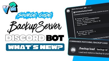 Ultimate Discord Server Backup Bot Update 2025