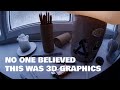 Insane computer graphics got reported by reddit users because they thought it was real footage