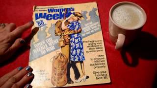 ASMR: Browsing Through Vintage Australian Womans Weekly 1980 || Soft Spoken screenshot 2