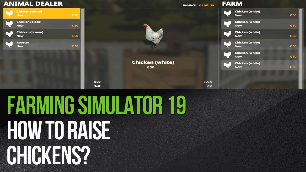 Chickens Husbandry In Farming Simulator 19 Farming Simulator - roblox egg farm simulator getting back into 100 000s after