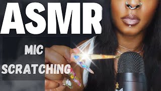 ASMR Mic Scratching With Random Objects And Long Nails