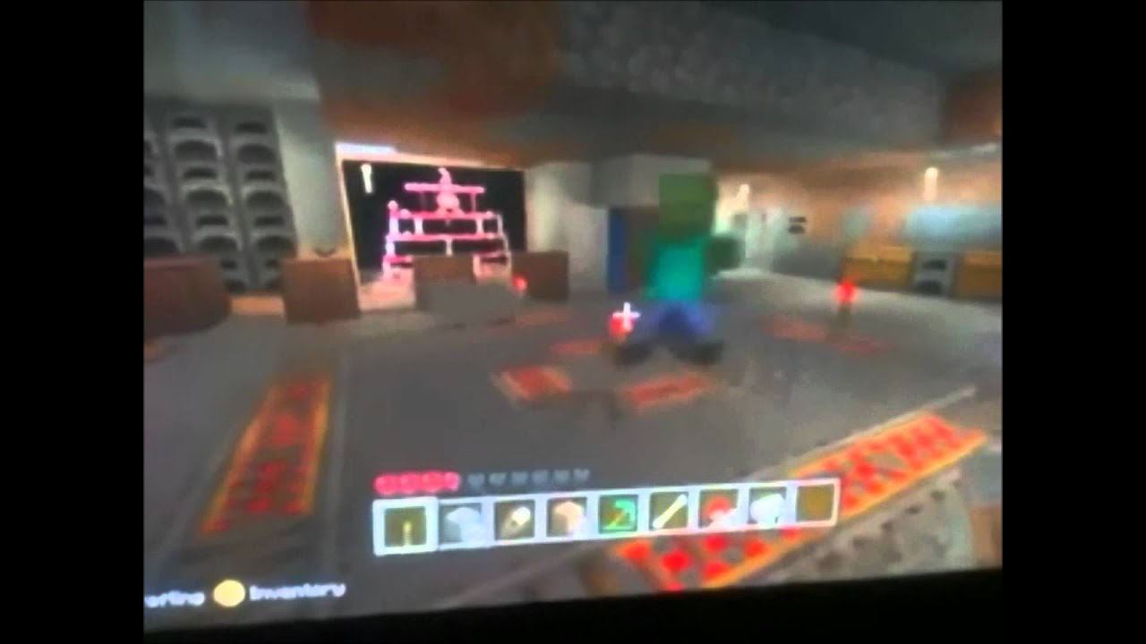 Zombie in a minecart WTF YouTube