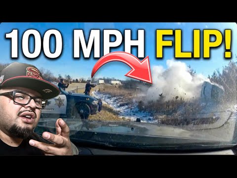 Fugitive Rolls Over At 100MPH! | StayMobbin Reaction